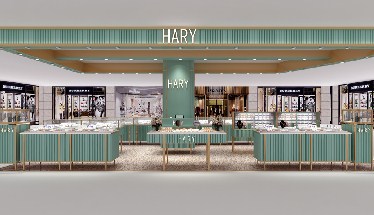 HARY珠宝店最明智的空间设计，感受“生命元素”的灵动之风！ 